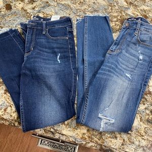 2 hollister jeans